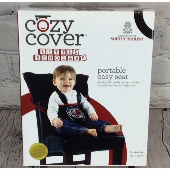 NCAA University Of South Carolina Gamecocks “Baby Shower Gift Set” 4 Piece Set - Picture 8 of 12